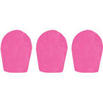 WindTech 600 Series Windscreens for 1" Diameter Microphones (3 Pack, Neon Pink)
