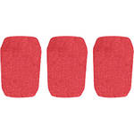 WindTech 5700 Series Windscreens for 1" Diameter Microphones (3 Pack, Red)