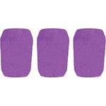 WindTech 5700 Series Windscreens for 1" Diameter Microphones (3 Pack, Purple)