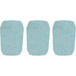 WindTech 5700 Series Windscreens for 1" Diameter Microphones (3 Pack, Sea Green)
