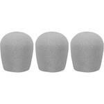 WindTech 900 Series Windscreens for 1-5/8" Diameter Microphones (3 Pack, Light Grey)