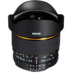 Bower 8mm Super Wide Angle f/3.5 Fisheye Lens w/Focus Confirm Chip for Nikon