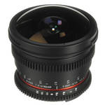Bower 8mm T/3.8 Fisheye HD Cine Lens for Nikon DSLR Mount