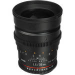 Bower 35mm T/1.5 Cine Lens for Canon DSLR