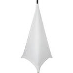 Gator Cases Stretchy Speaker Stand Cover (For 2 Sides, White)
