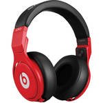 Beats by Dr. Dre Pro - High-Performance Studio Headphones (Red and Black)