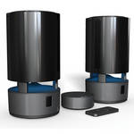 Wolverine WIOS-2 Wireless Indoor Outdoor Stereo Speakers