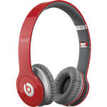Beats by Dr. Dre Solo HD - On-Ear Headphones (Red) with Mic/Remote Control on Cable