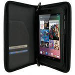 rooCASE Executive Leather Case Cover for Google Nexus 7 Tablet (Black)