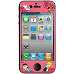 iLuv Snoopy Deco Film - Protective Film With Peanuts Design for iPhone 4S / 4 (Pink)