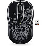Logitech Wireless Mouse M325 (Black Topography)