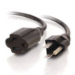 C2G 25' (7.62 m) 18 AWG Outlet Saver Power Extension Cord