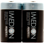 Powerex MHRDI2 IMEDION "Ready When You Are!" Rechargeable D NiMH Batteries (1.2V, 9500mAh) - 2-Pack