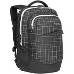 OGIO Newt Backpack (Black with White Grid Pattern)