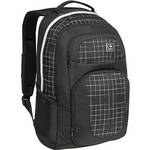 OGIO Convoy Backpack (Black with White Grid Pattern)