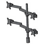 Middle Atlantic MMB2X2 Flat Panel Articulating Desk Mount (Black)