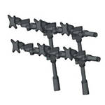 Middle Atlantic MMB3X2D Flat Panel Articulating Desk Mount (Black)