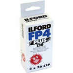 Ilford FP4 Plus 135-36 Exposure Black & White Print Film (3 Pack)