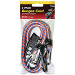 General Brand Bungee Cord (24" Length, Pack of 2)
