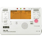 Korg TM-50 Combination Tuner & Metronome (White)