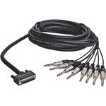 ALVA AI25-8T6 Analog Breakout TRS Cable (19.6' / 6 m)