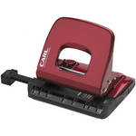 Carl ALYSIS 2-Hole, 18 Sheet Paper Punch (Red)