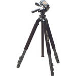 Slik Pro 700DX Tripod With Pan and Tilt Head (Black)