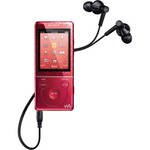 Sony 4GB E Series Walkman Video MP3 Player (Red)