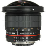 Samyang 8mm f/3.5 HD Fisheye Lens with Removable Hood for Nikon