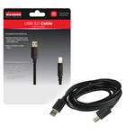 Diamond 6' (1.82 m) Super Speed USB 3.0 Type A Male to Type B Male Cable