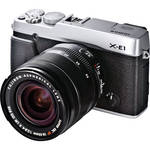 Fujifilm X-E1 Digital Camera Kit with XF 18-55mm f/2.8-4 OIS Lens (Silver)