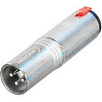Neutrik NA3MJ 3-Pole XLR Male to Stereo 1/4" Locking Jack Adapter