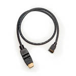 Zacuto 18" Right Angle Mini to Standard HDMI Cable