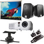 NEC NP-V260X XGA 3D Mobile Projector Conference Room Package