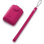 Nikon CS-CP4-1 Leather Case for the Coolpix S01 Digital Camera (Pink)