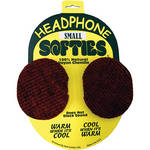 PSC Headphone Softie - Pair of Soft Headphone Earpad Covers - Red