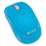 Microsoft 1000 2CF-00031 Wireless Mobile Mouse - Cyan Blue