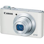 Canon PowerShot S110 Digital Camera (White)