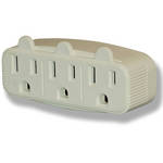 Power Play Products PP-13000TT 3 - Outlet Wall Tap (Tan)