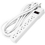 Power Play Products PP-161103M 6 - Outlet Wall Protector Box (White)