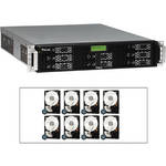 Thecus 24TB (8x 3TB) N8800PRO v2 2U NAS Server with Hard Drives Kit
