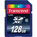 Transcend 128GB SDXC Memory Card Class 10