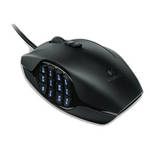 Logitech G600 MMO Gaming Mouse (Black)