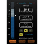 NuGen Audio VisLM-C Compact Loudness Meter Plug-in
