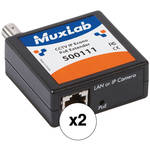 MuxLab 500111 CCTV IP Econo PoE Extender (2-Pack)