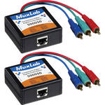 MuxLab Component Video & Digital Audio 2-Pack Balun Kit