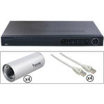 Vivotek 4-Camera Outdoor Bundle Kit