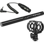 Sennheiser MKE-600 Shotgun Mic with DUSM-1 Shockmount and XLR-to-Mini Cable Kit