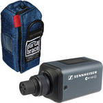 Sennheiser SKP 100 G3 Plug-on Transmitter and Porta Brace RMB-SK100 Protector Kit - A (516-558 MHz)