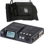 Tascam HD-P2 Portable Stereo CF Recorder with Porta Brace Case Kit